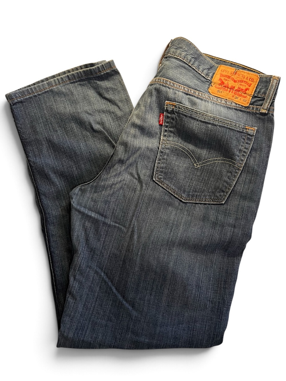 Levi's 514 Men's Dark Blue Straight Fit Jeans